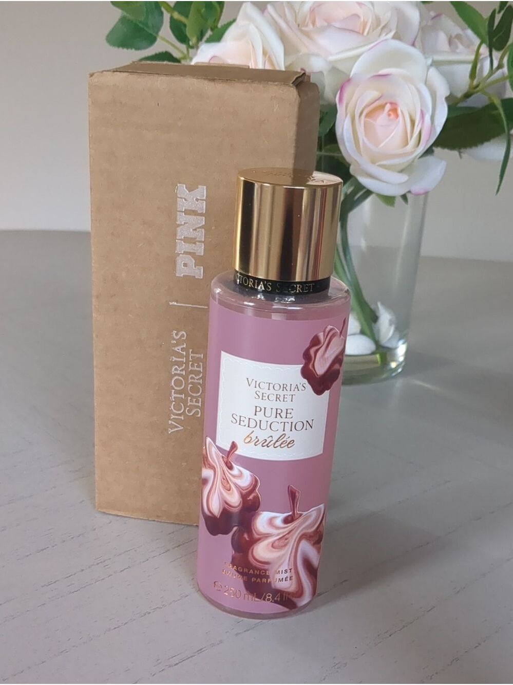 New Victoria Secret pure seduction brulee Fragrance Mist 8.4 oz